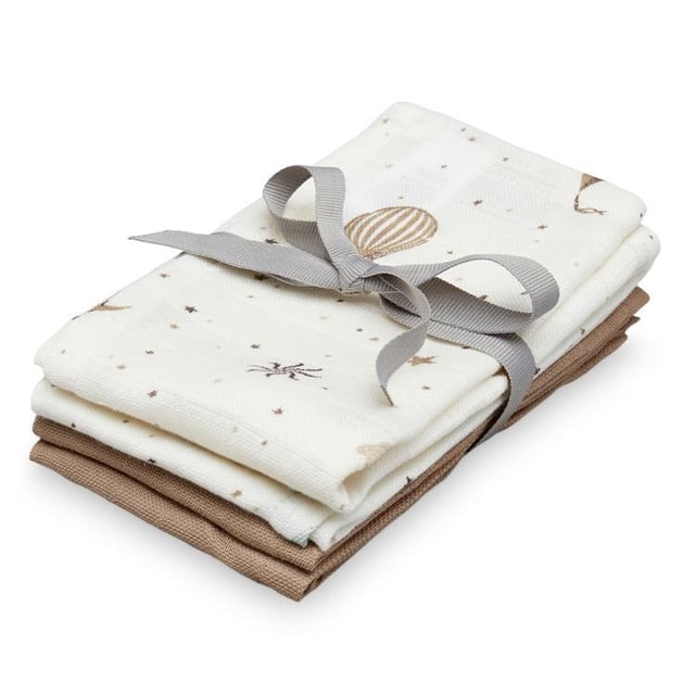 Cam Cam Copenhagen Tvättlappar Dreamland Camel 4-pack