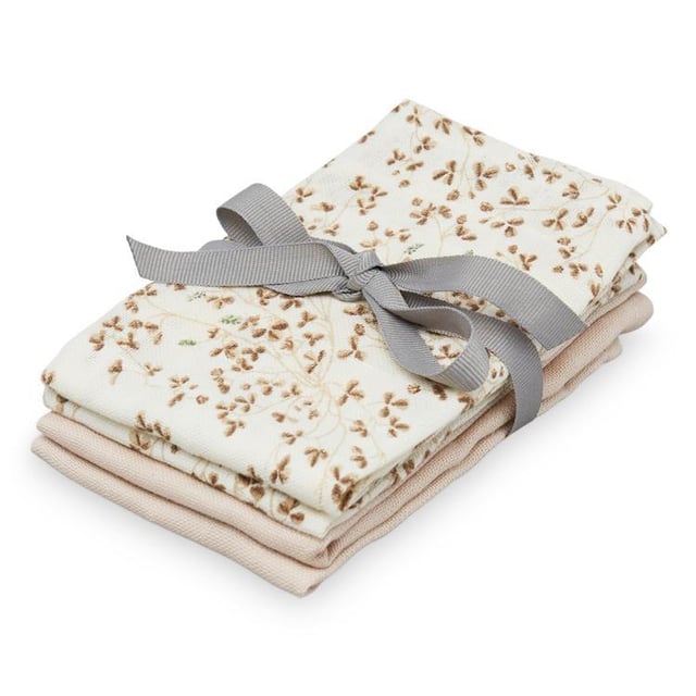 Cam Cam Copenhagen Tvättlappar Lierre Almond 4-pack