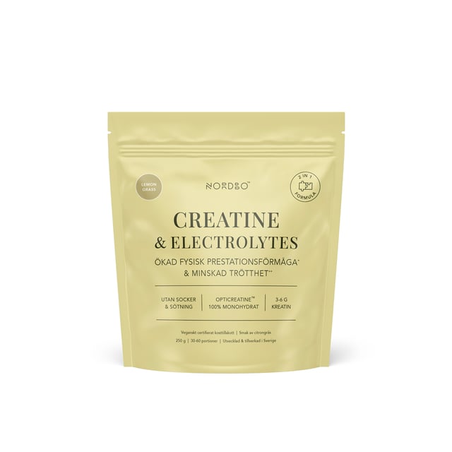 Nordbo Creatine & Electrolytes 250 g