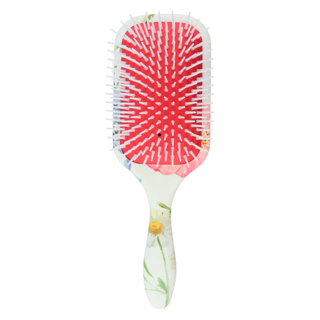 Denman Deluxe D38 Power Paddle Brush Floral Fantasies