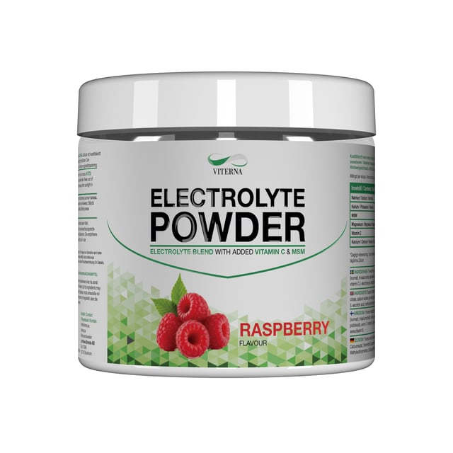 Viterna Electrolyte Powder Raspberry Vegan 120 g