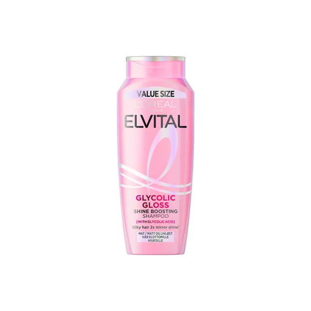 L'Oréal Paris Elvital Glycolic Gloss Schampo för glanslöst hår 400 ml