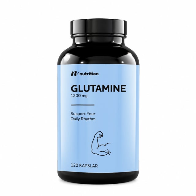 Nuts Fabriken Glutamine 1200 mg 120 kapslar