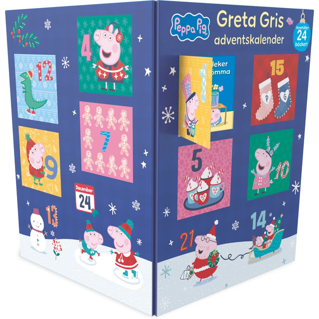 Greta Gris: adventskalender