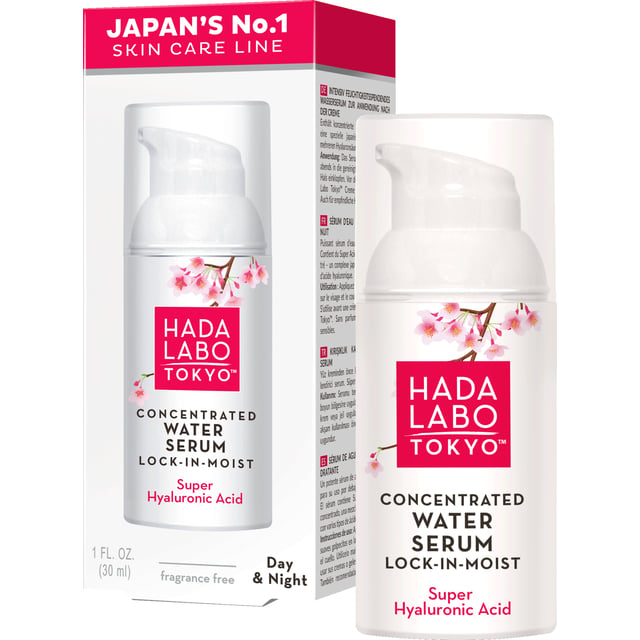 Hada Labo Tokyo Concentrated Water Serum Lock-in-Moist 30 ml