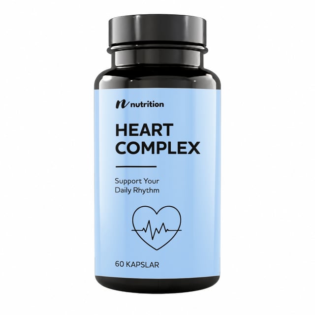 Nuts Fabriken  Heart Complex 60 kapslar