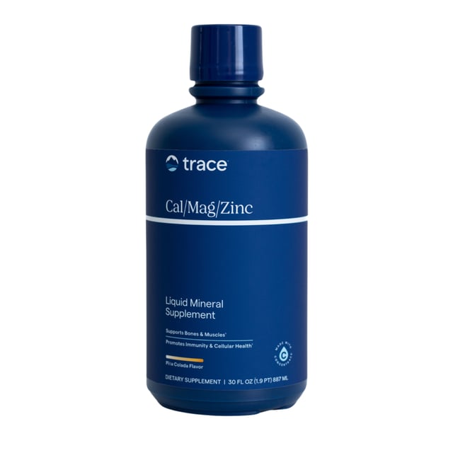 Trace Minerals Liquid Cal Mag Zinc Pina Colada 887 ml