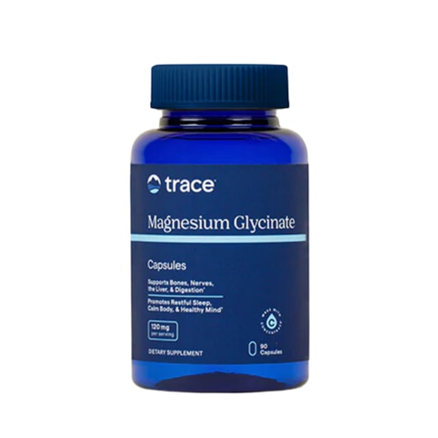Trace Minerals Magnesium Glycinate 120 mg 90 kapslar