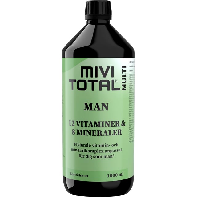 Mivitotal Man Multivitamin & Mineraler 1000 ml