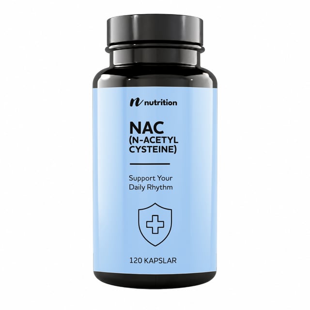 Nuts Fabriken NAC (N-Acetyl Cysteine) 120 kapslar
