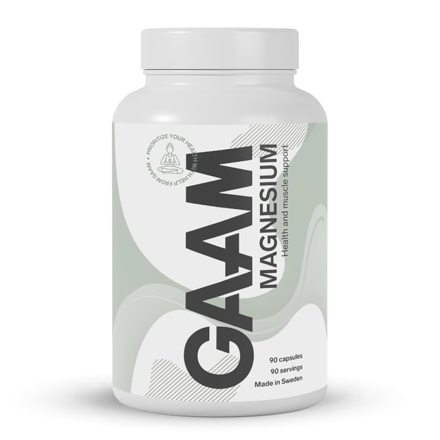 GAAM Magnesium 90 kapslar