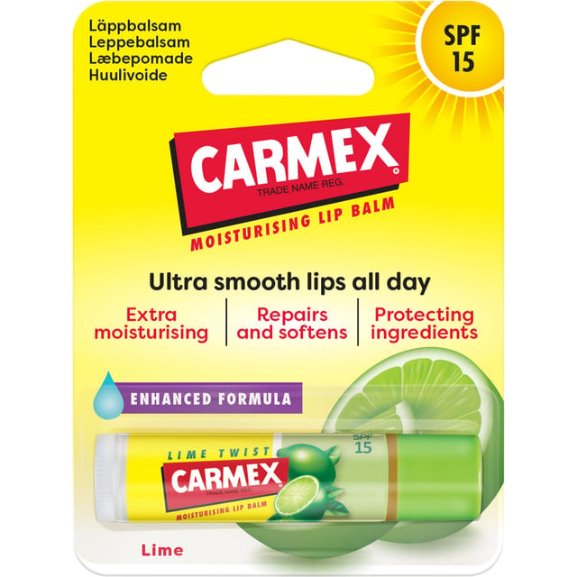 Carmex Läppbalsam Lime Twist SPF15