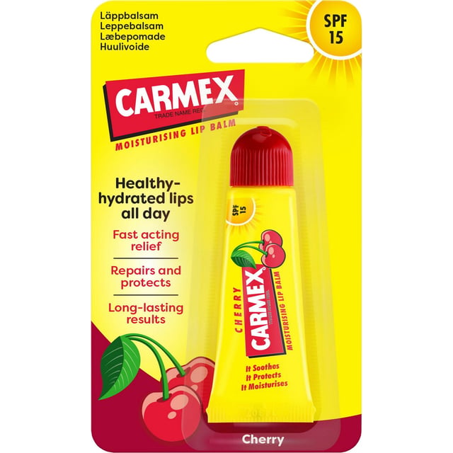 Carmex Lip Balm Cherry Tube SPF15 10 g