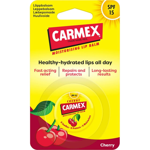 Carmex Lip Balm Cherry Jar SPF15 7,5g