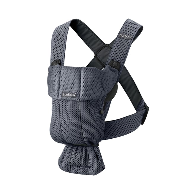 BabyBjörn Bärsele Mini 3D Mesh Antracitgrå