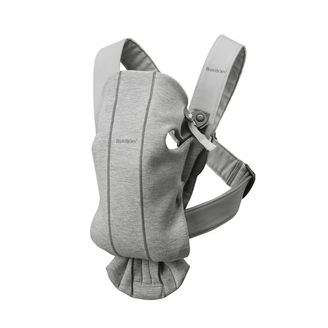 BabyBjörn Bärsele Mini 3D Jersey Ljusgrå