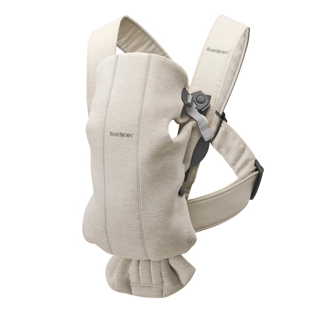 BabyBjörn Bärsele Mini 3D Jersey Ljusbeige