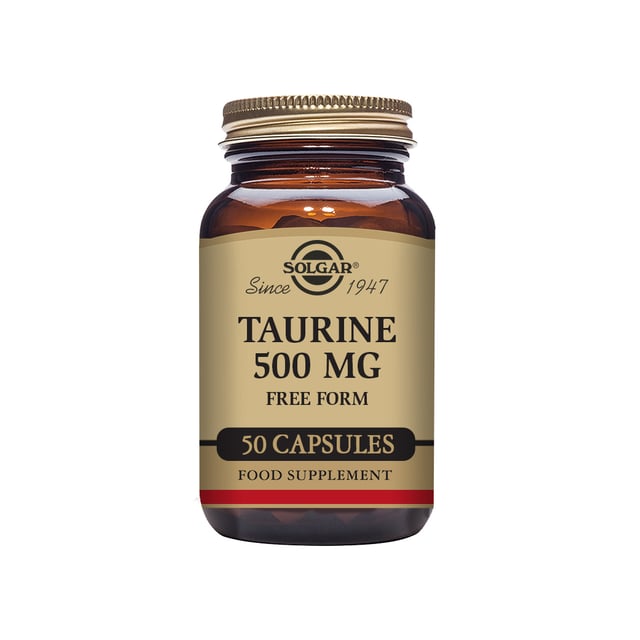 Solgar Taurine 500 mg 50 kapslar