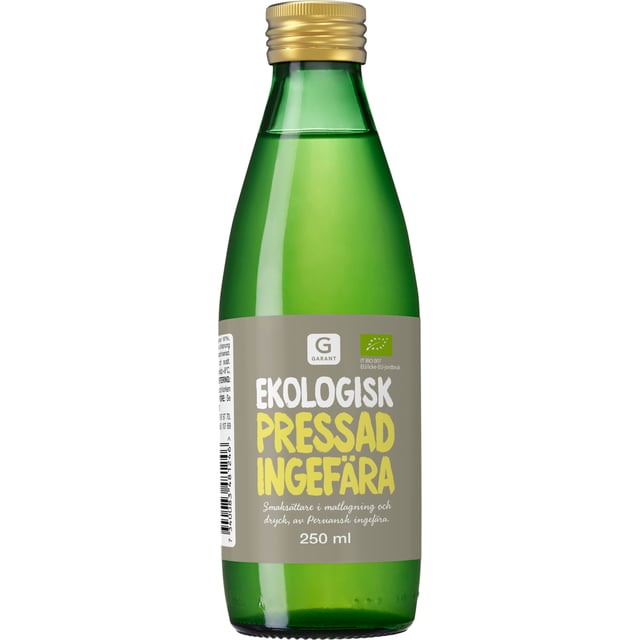 Garant Pressad Ingefära EKO 250 ml