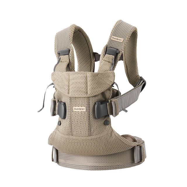 BabyBjörn Bärsele One Air 3D Mesh Gråbeige