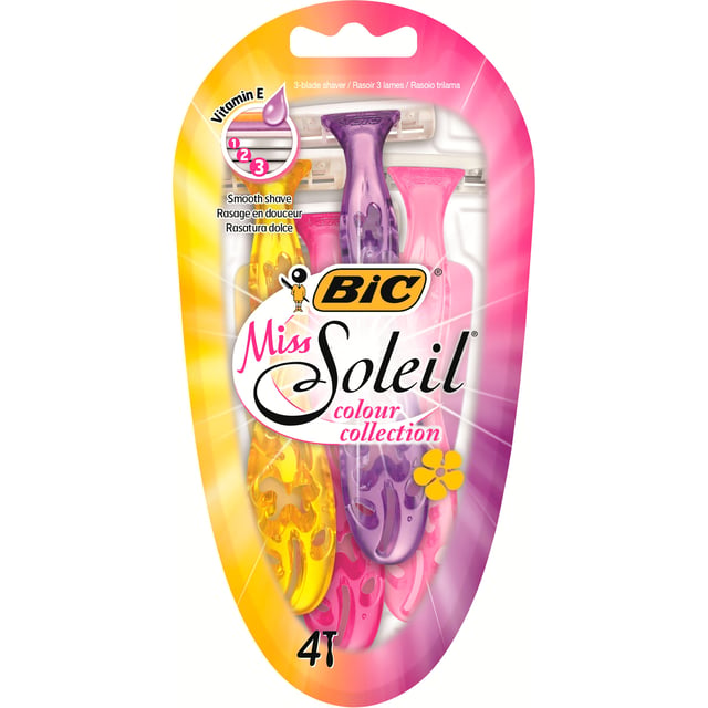 Bic Miss soleil color rakhyvlar 4 st