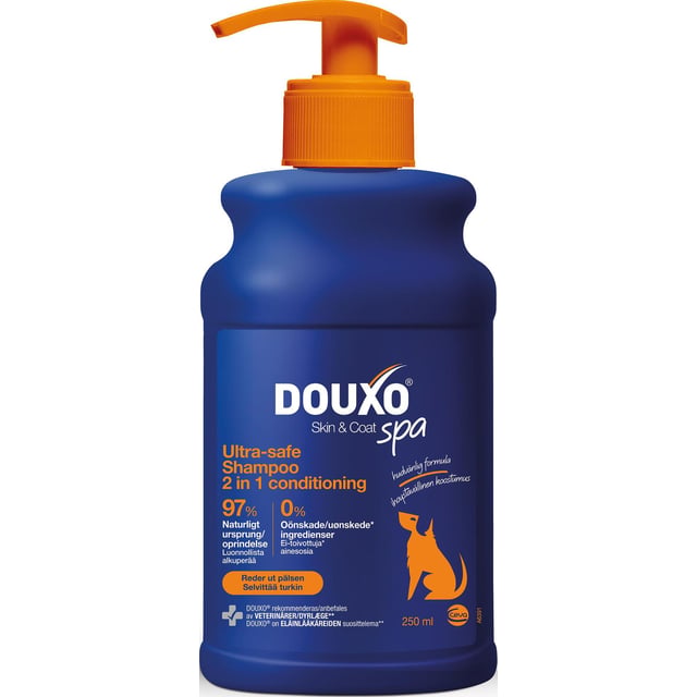 Douxo Skin & Coat Spa DOUXO Skin & Coat Spa Ultra-safe 2-in-1 Schampo & Balsam 250 ml
