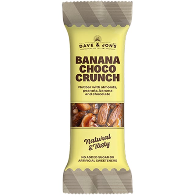 Dave & Jon´s Nötbar Banan & Choklad 35 g