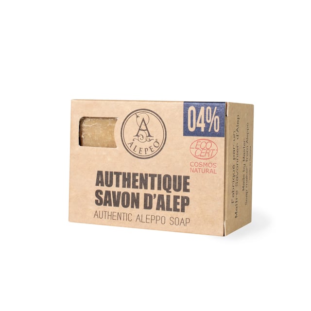 Alepeo Aleppotvål 04% 200 g