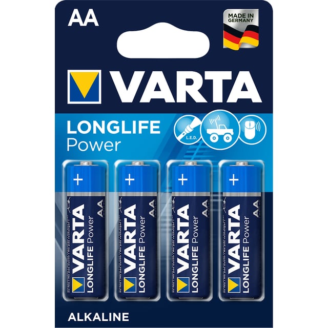 Produktfoto för Varta High Energy - Batteri 4 x AA-typ - alkaliskt