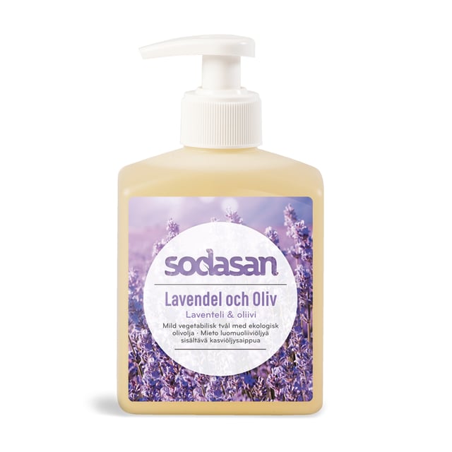 Sodasan Vegetabilisk Tvål Lavendel & Oliv