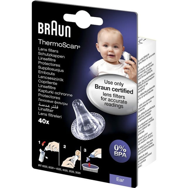 Braun Thermoscan Linsskydd 40 st