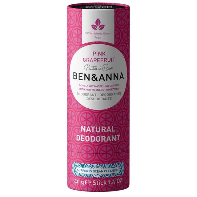 Produktfoto för Ben & Anna Deodorant Pink Grapefruit 40 g