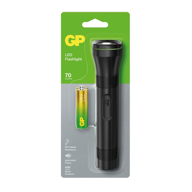 GP Batteries Everyday Ficklampa 70 Lumen