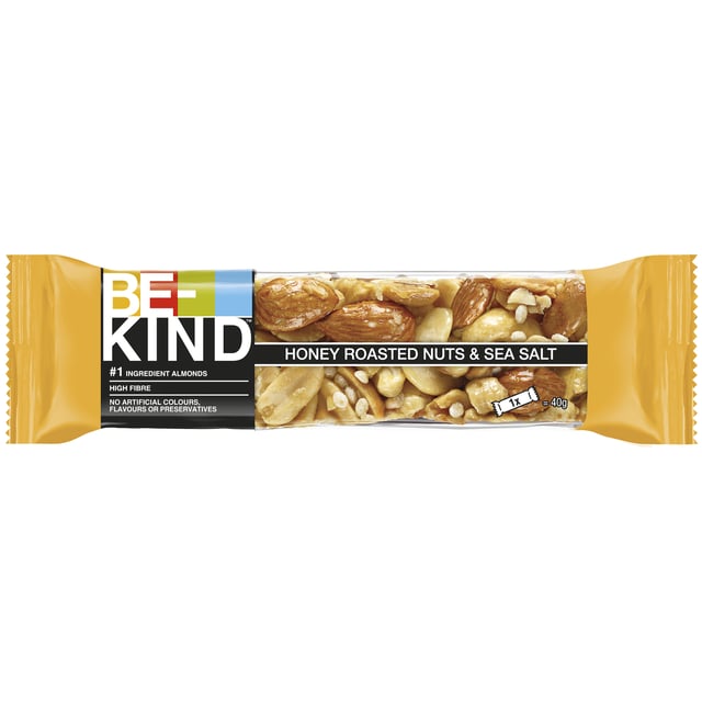 BE-KIND Honey Roasted Nuts & Sea Salt 40g
