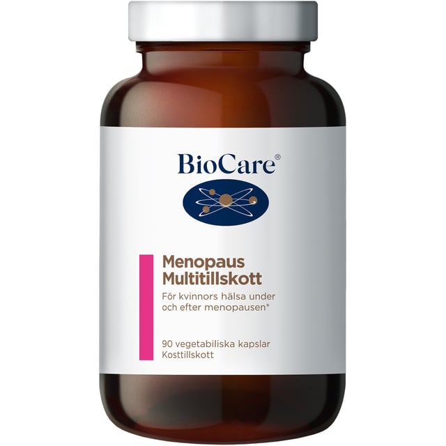 BioCare Menopaus Multitillskott 90 kapslar