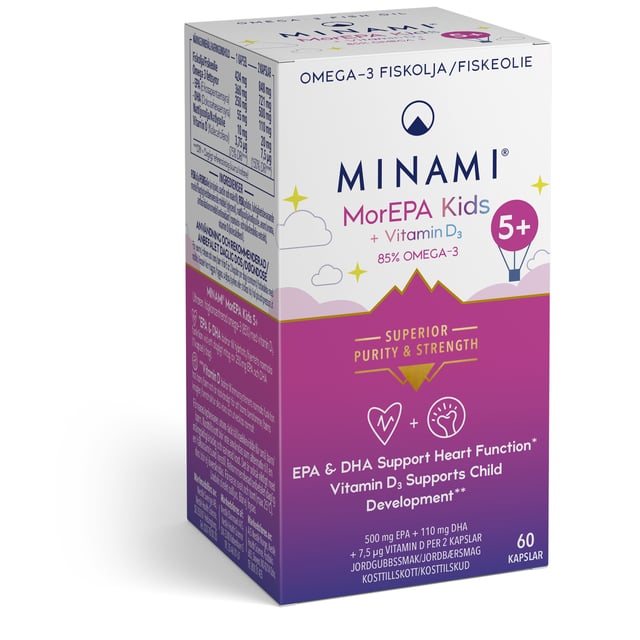 Produktfoto för MINAMI MorEPA Kids Omega-3 85%