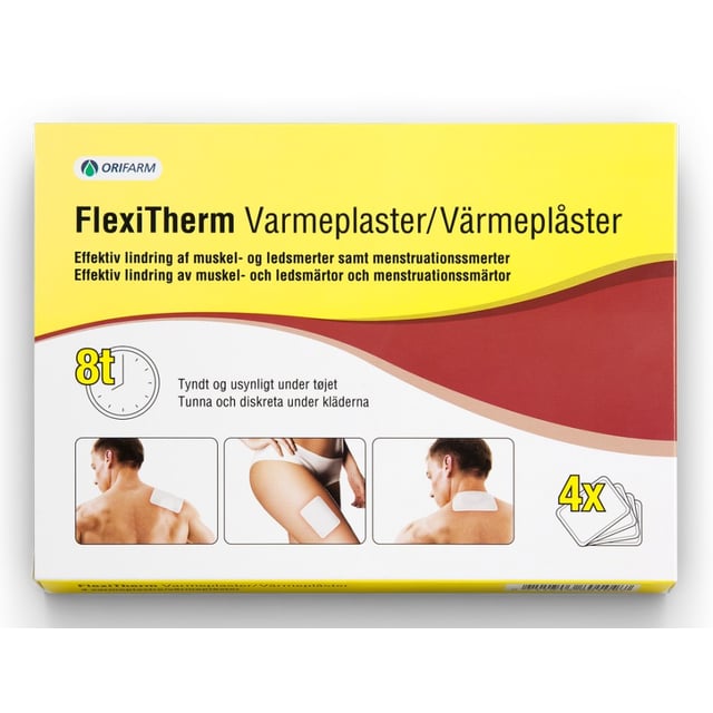 FlexiTherm Värmeplåster 4 st