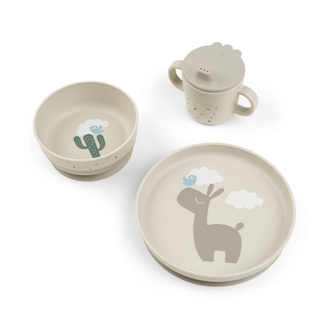 Done by Deer Foodie Dinner Set Lalee Sand