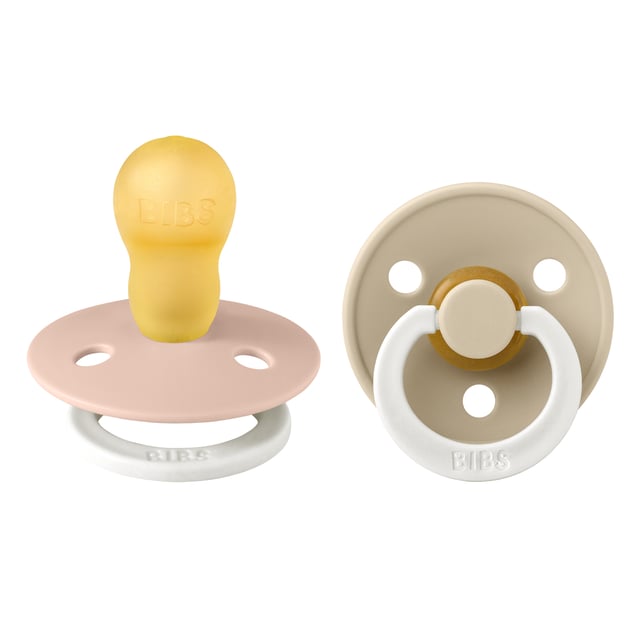 BIBS Colour Latex Size 3 Blush GLOW/Vanilla GLOW · 2 st