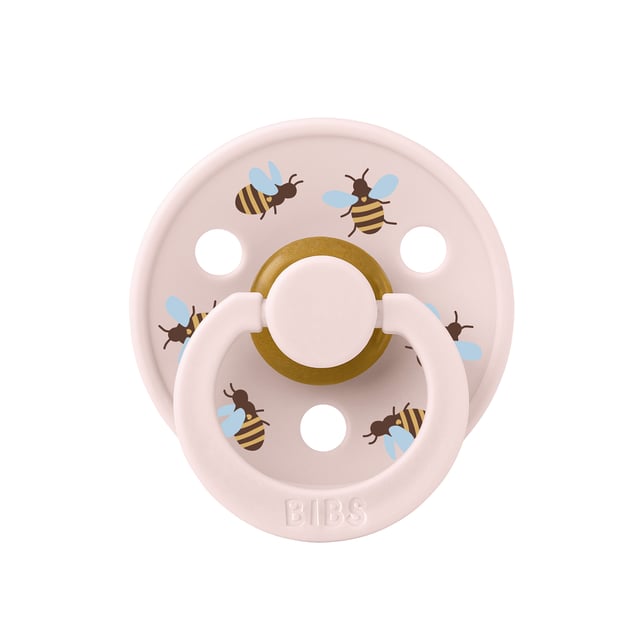 BIBS Studio Colour Bumblebee Friends Latex 6+ månader Size 2 Petal