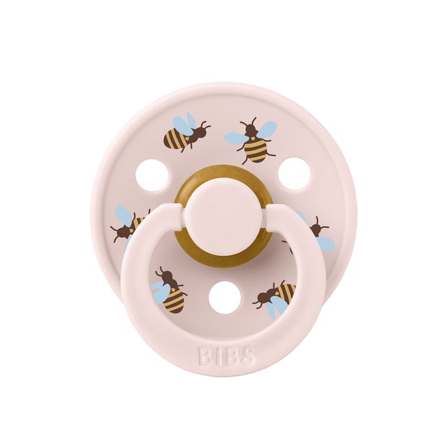BIBS Studio Colour Bumblebee Friends Latex 0+ månader Size 1 Petal