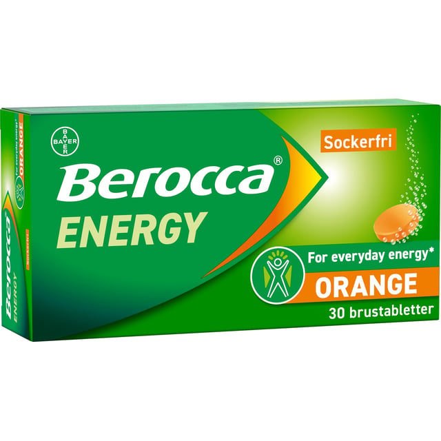 Berocca Orange Brustabletter 30st