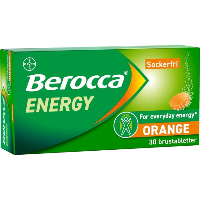 Berocca Orange Brustabletter 30st