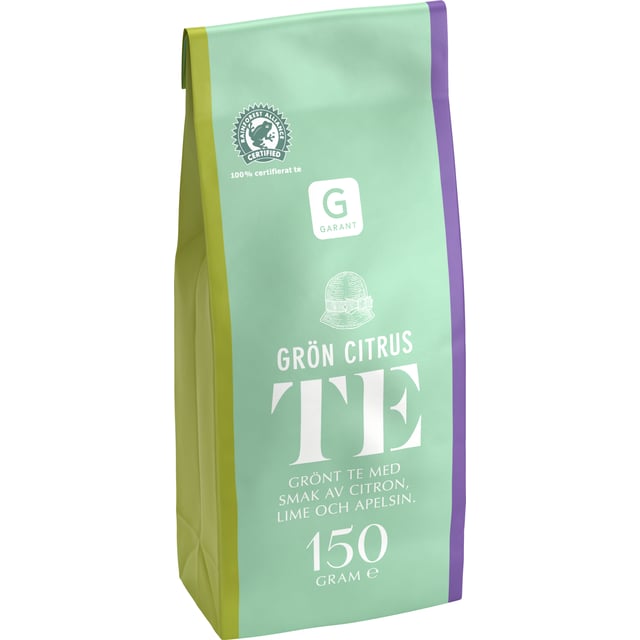 Garant Grönt Te Citrus 150 g