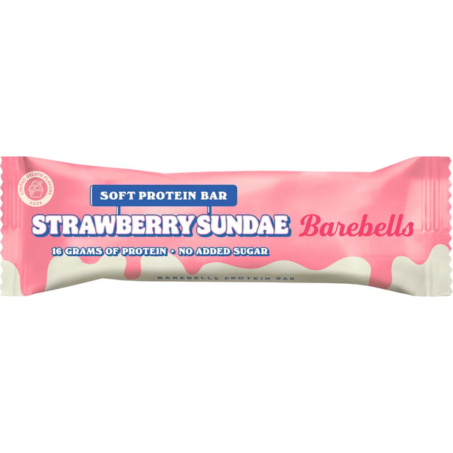5 för 4 | Barebells Soft Protein Bar Strawberry Sundae 55 g