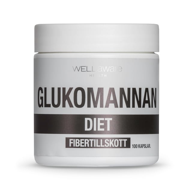 WellAware Health Glukomannan 100 kapslar