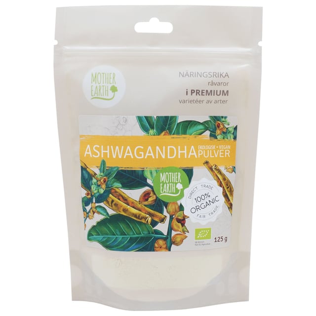 Mother Earth Ashwagandhapulver ME EKO 125 g