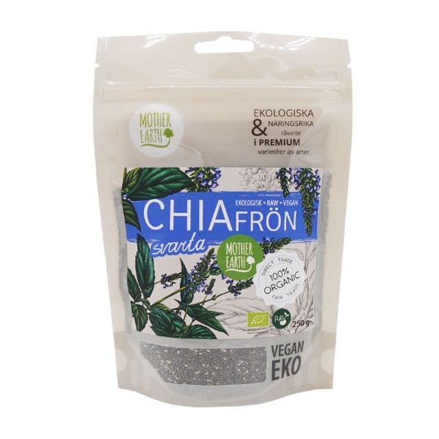 Mother Earth Chiafrö Svarta RAW & EKO 250g