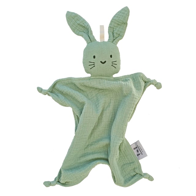 Summerville Organic Snuttefilt Kanin Eko Cameo Green