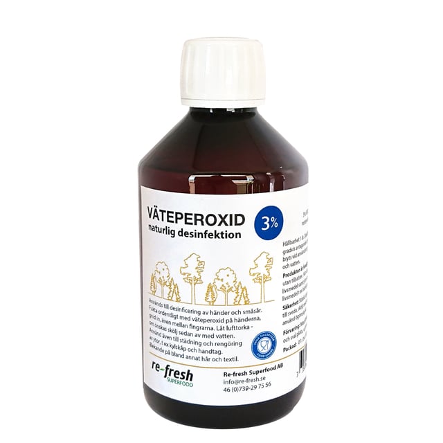 Re-fresh Superfood Re-Fresh Superfood Väteperoxid 3% 300 ml